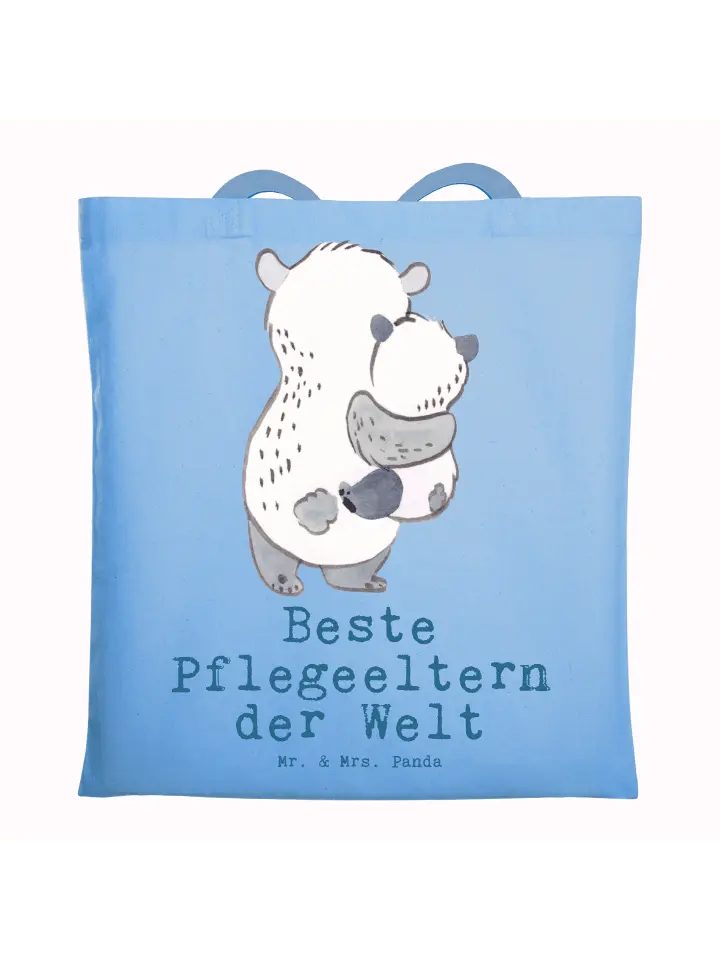 Сумка для переноски Mr & Mrs Panda Panda Beste Pflegeeltern der Welt m, небесно-синий
Сумка для переноски Mr & Mrs Panda Panda Beste Pflegeeltern der Welt m, небесно-синий