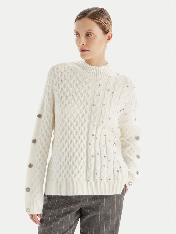 Водолазка relaxed fit FR25WT7037K47101 Fracomina, экрю
Водолазка relaxed fit FR25WT7037K47101 Fracomina, экрю