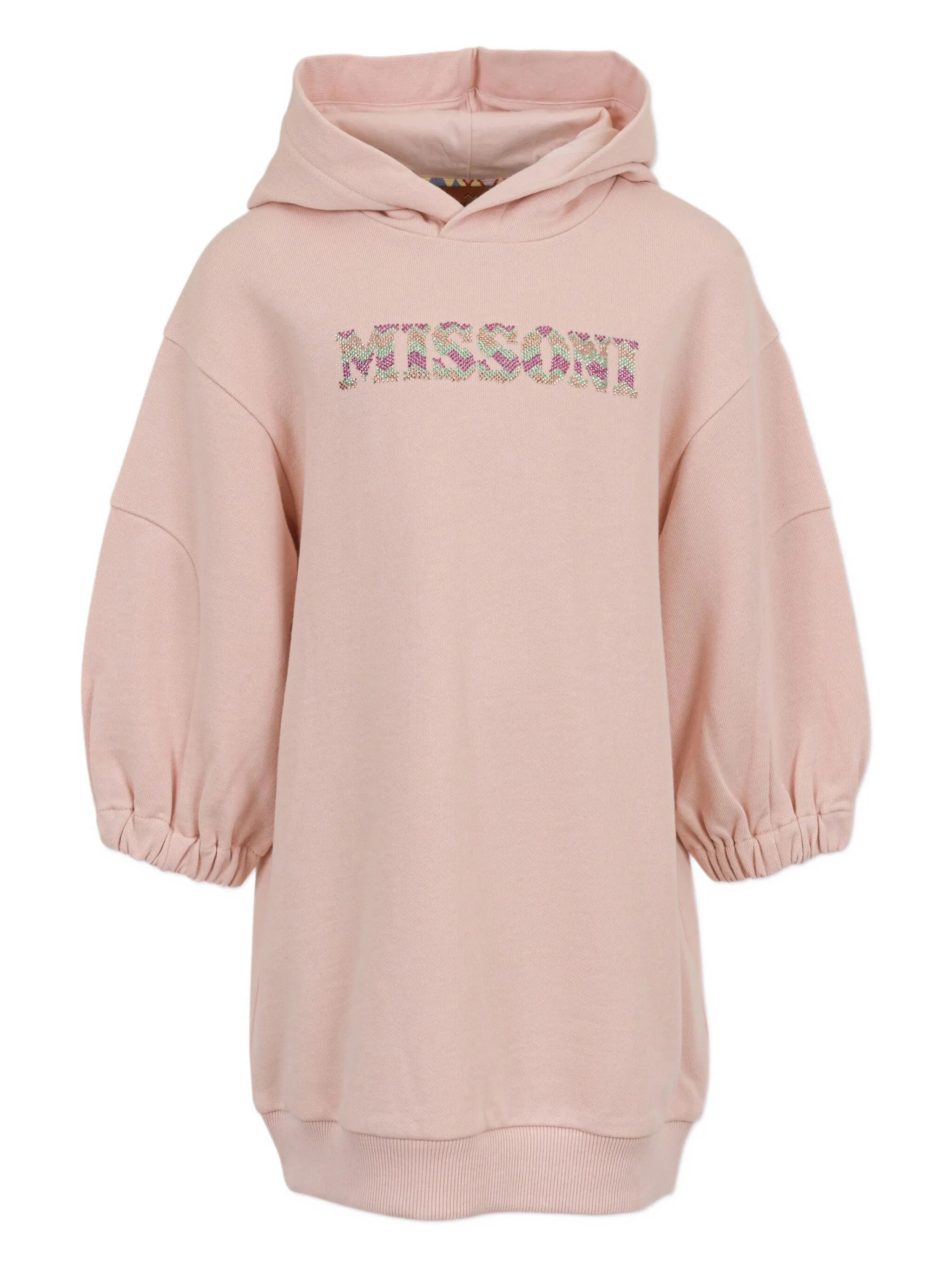 Декорированное платье с капюшоном Missoni Kids, розовый
Декорированное платье с капюшоном Missoni Kids, розовый