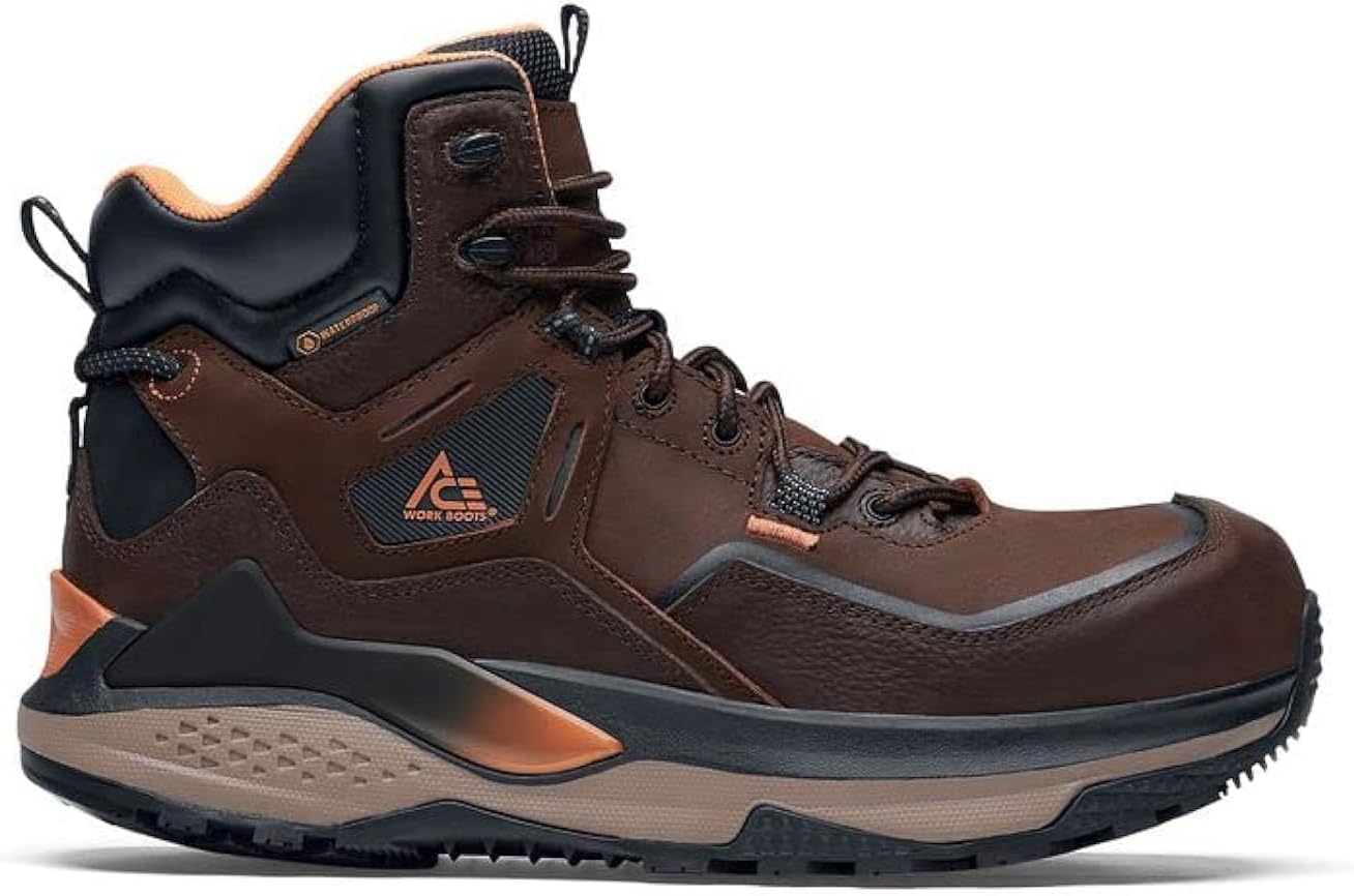 Ботинки ACE Arrow, мужские, 15 см, с носком из нанокомпозита (NCT), стойкие к скольжению, водоотталкивающие, черные Ace Work Boots
Ботинки ACE Arrow, мужские, 15 см, с носком из нанокомпозита (NCT), стойкие к скольжению, водоотталкивающие, черные Ace Work Boots