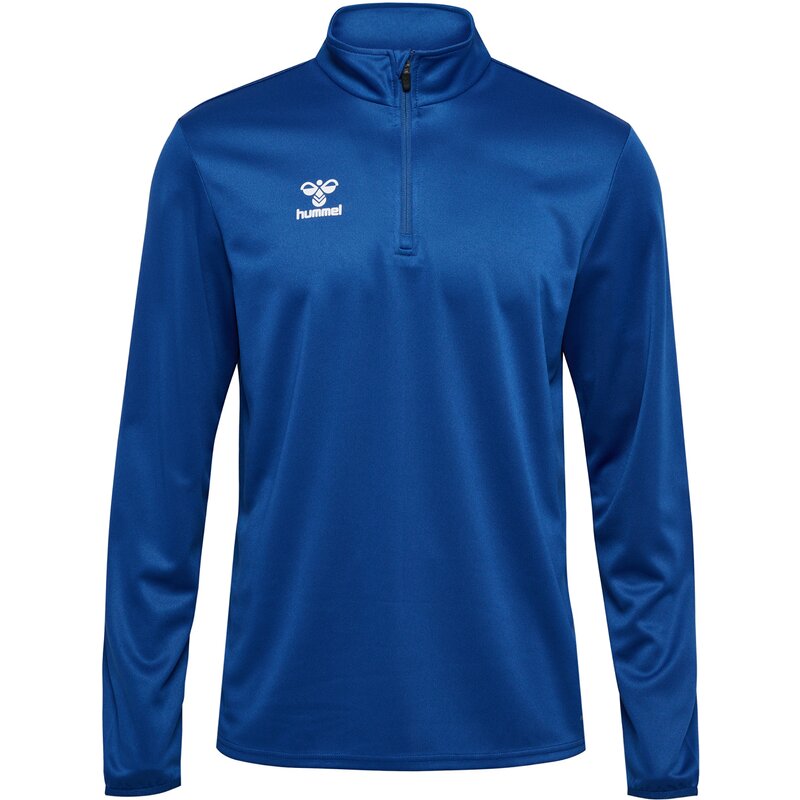 Толстовка hmlessential с застежкой-молнией на половину длины Hummel, синий
Толстовка hmlessential с застежкой-молнией на половину длины Hummel, синий
