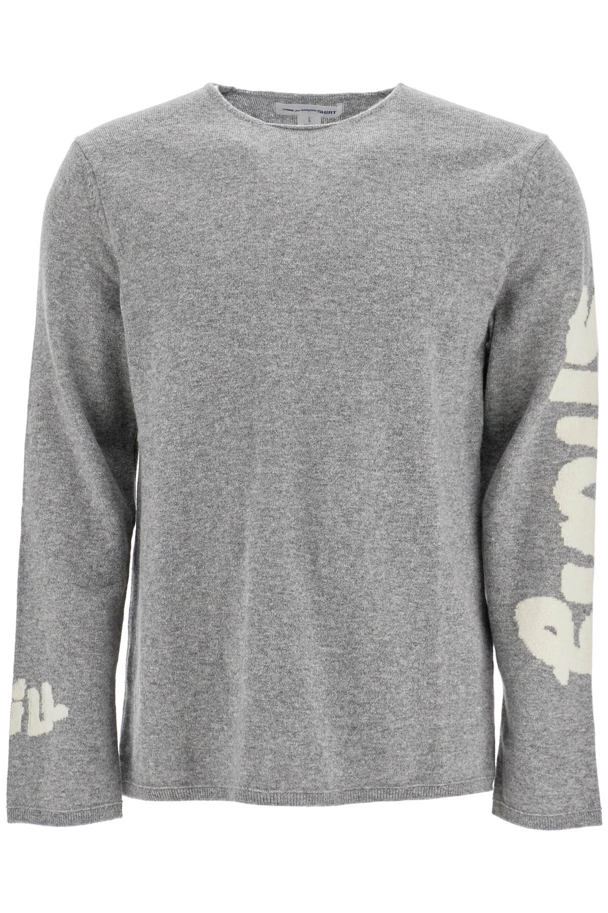 Рубашка Comme Des Garcons мужская шерстяная жаккардовая пуловая Comme Des Garcons Shirt, серый
Рубашка Comme Des Garcons мужская шерстяная жаккардовая пуловая Comme Des Garcons Shirt, серый