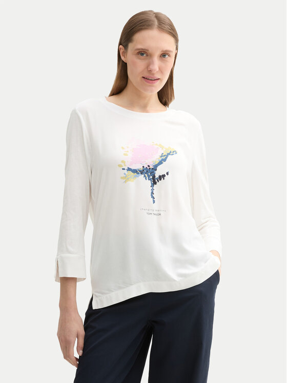 Блузка regular fit 1043110 Tom Tailor, белый
Блузка regular fit 1043110 Tom Tailor, белый