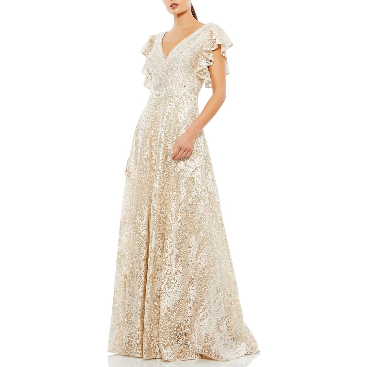 Женское вечернее платье для особого случая с декоративными элементами Mac Duggal
Женское вечернее платье для особого случая с декоративными элементами Mac Duggal