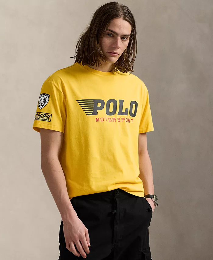 Мужская футболка с принтом Classic-Fit из джерси Polo Ralph Lauren, мультиколор
Мужская футболка с принтом Classic-Fit из джерси Polo Ralph Lauren, мультиколор