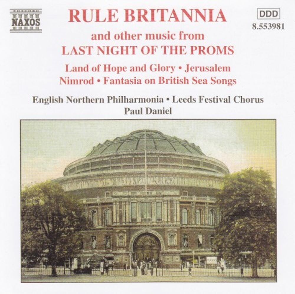 Диск CD Rule Britannia & Other Music From The Last Proms - Various Artists
Диск CD Rule Britannia & Other Music From The Last Proms - Various Artists