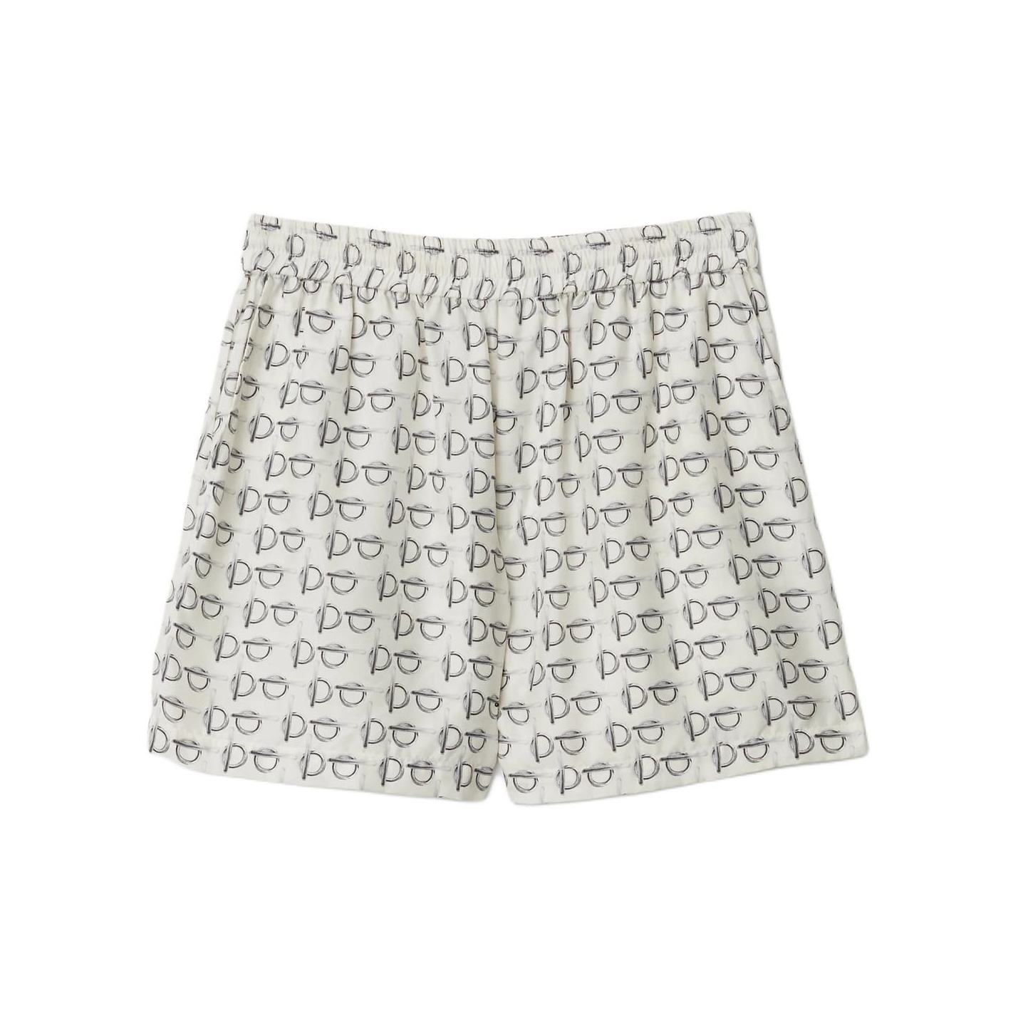 Шелковые шорты с принтом Toggle Burberry, белый
Шелковые шорты с принтом Toggle Burberry, белый