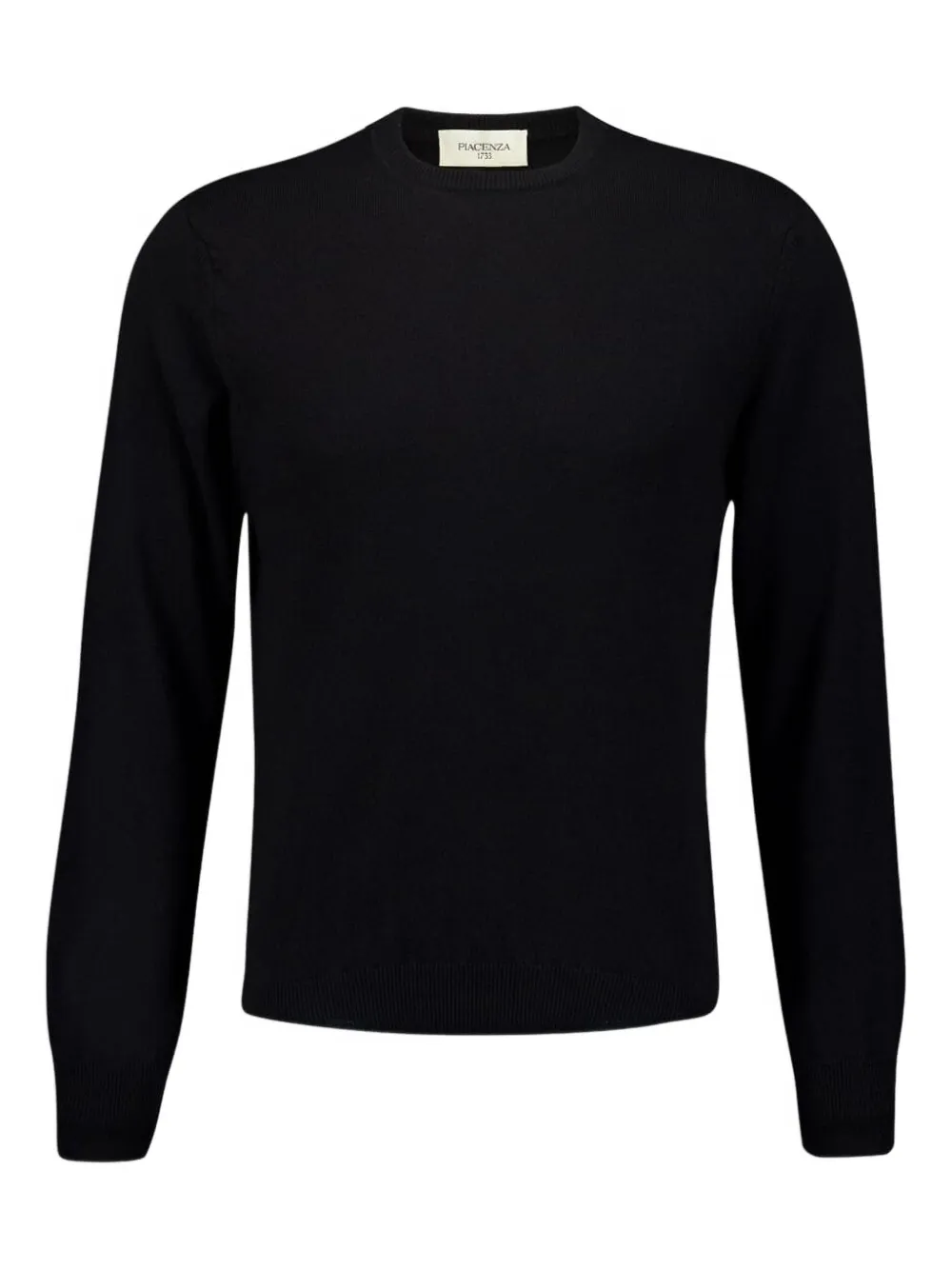 Кашемировый свитер с круглым вырезом Piacenza Cashmere, черный
Кашемировый свитер с круглым вырезом Piacenza Cashmere, черный