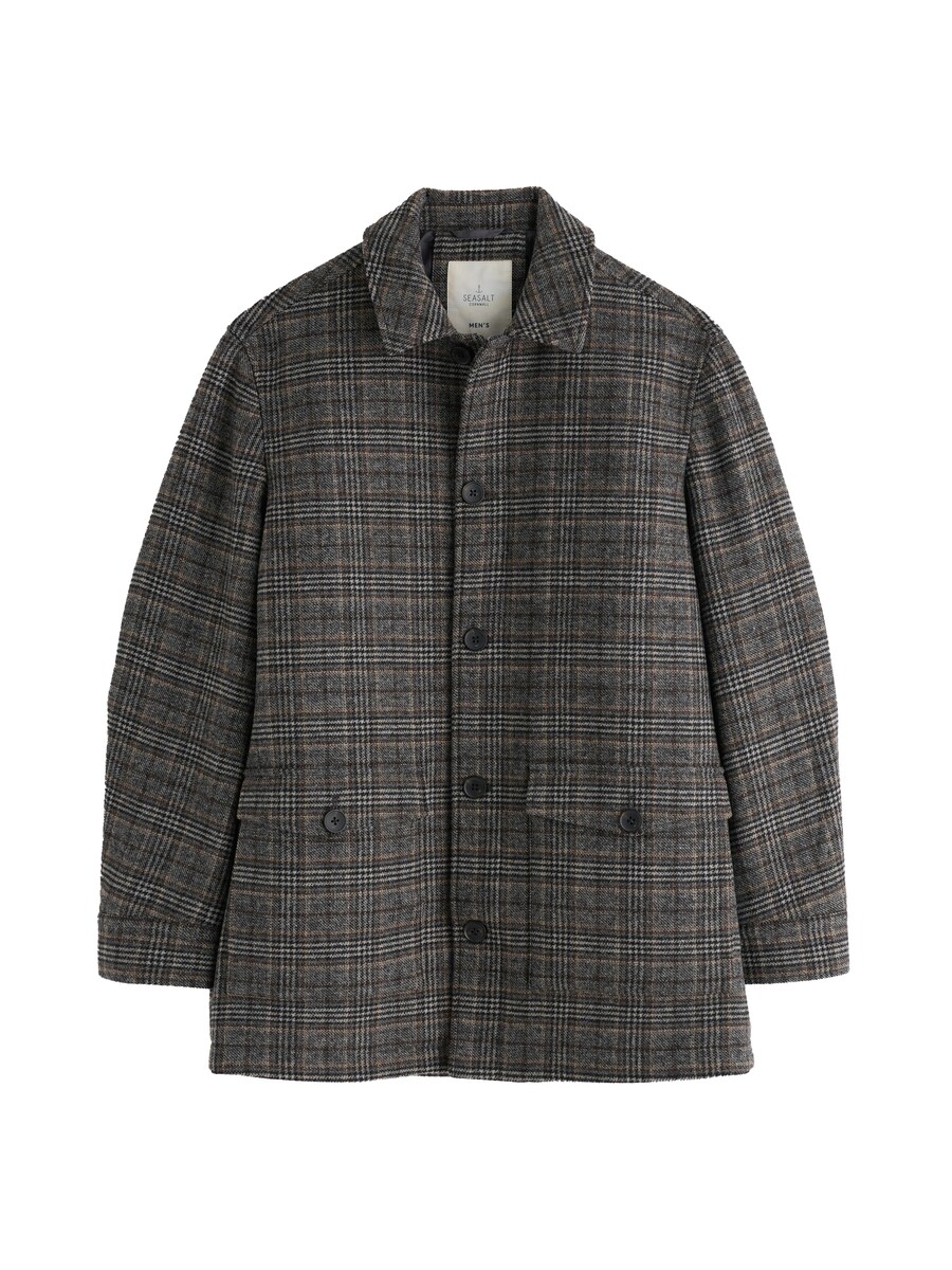 Пальто межсезонное Seasalt Cornwall Rowlocks Check, серый
Пальто межсезонное Seasalt Cornwall Rowlocks Check, серый