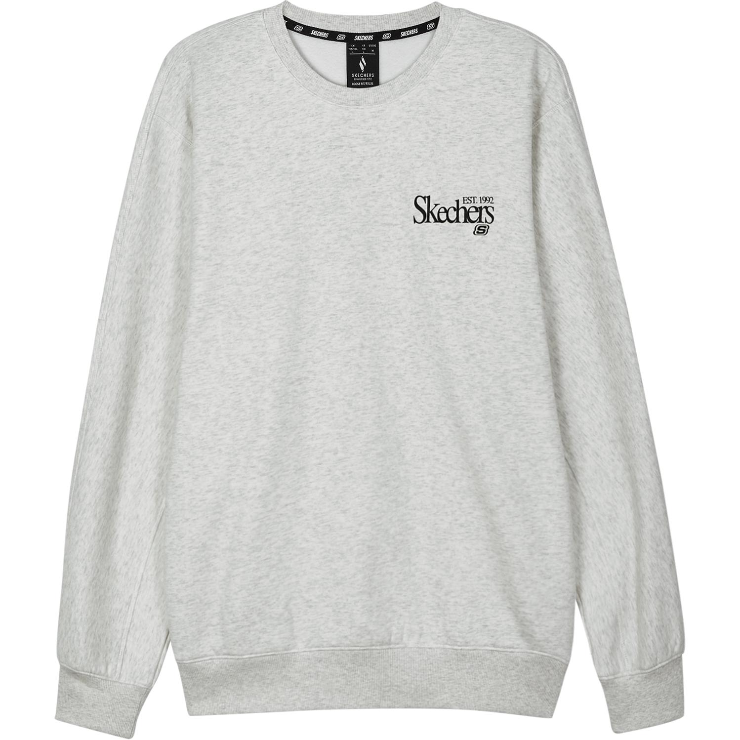 Свитшот унисекс серый Skechers
Свитшот унисекс серый Skechers