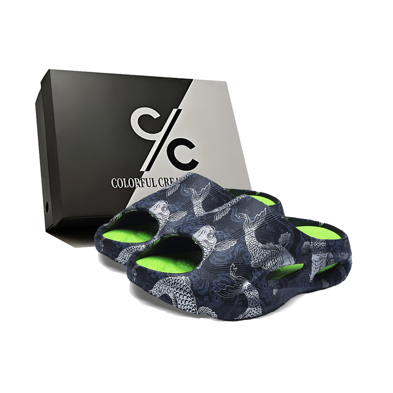 Сандалии-слайдеры EVA, тихие, нескользящие, устойчивые к запахам и истиранию, мужская коробка Colorful Creations, Black
Сандалии-слайдеры EVA, тихие, нескользящие, устойчивые к запахам и истиранию, мужская коробка Colorful Creations, Black