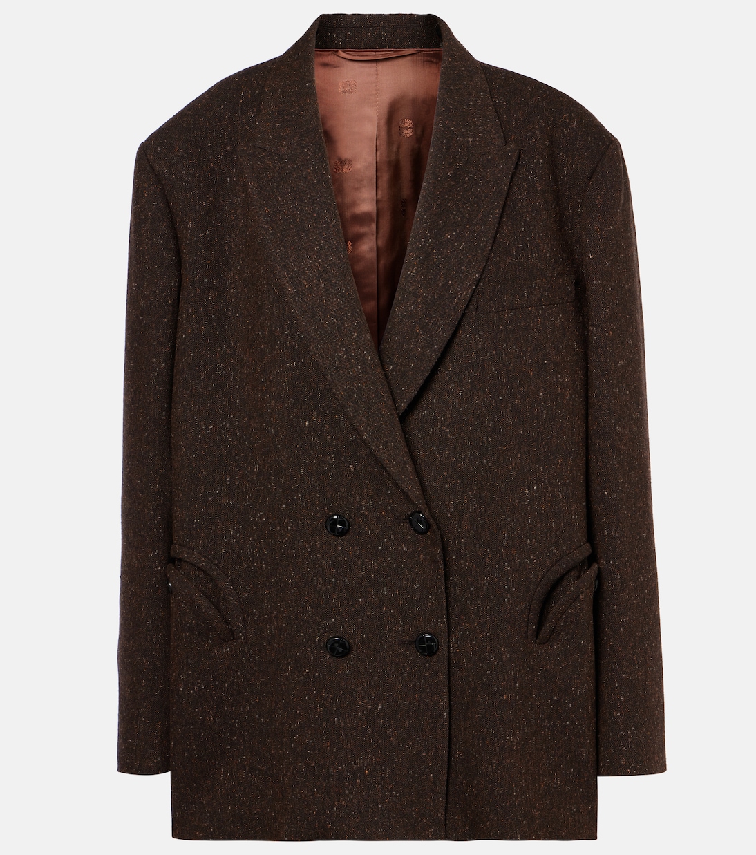 Пиджак Winibelle Nightbreak из смесовой шерсти Blazé Milano, коричневый
Пиджак Winibelle Nightbreak из смесовой шерсти Blazé Milano, коричневый