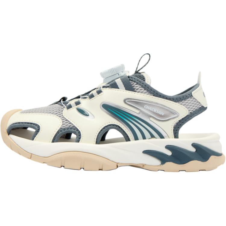 QIAODAN Детские сандалии с низким верхом, устойчивые к износу, белые, для подростков
QIAODAN Детские сандалии с низким верхом, устойчивые к износу, белые, для подростков