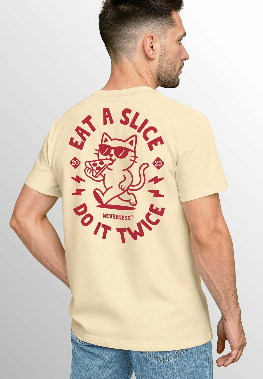 Футболка Neverless PIZZA KATZE SPRUCH, Natur/Beige
Футболка Neverless PIZZA KATZE SPRUCH, Natur/Beige
