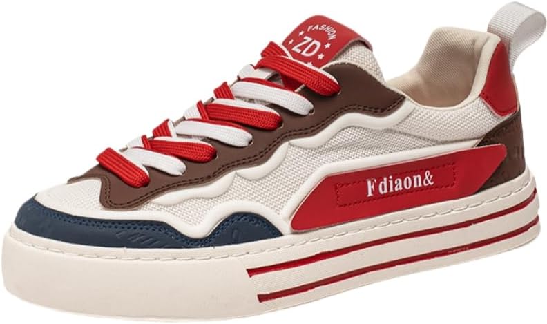 Мужские легкие кроссовки с толстой подошвой - прочные и удобные для ношения весь день Hoalox, красный
Мужские легкие кроссовки с толстой подошвой - прочные и удобные для ношения весь день Hoalox, красный