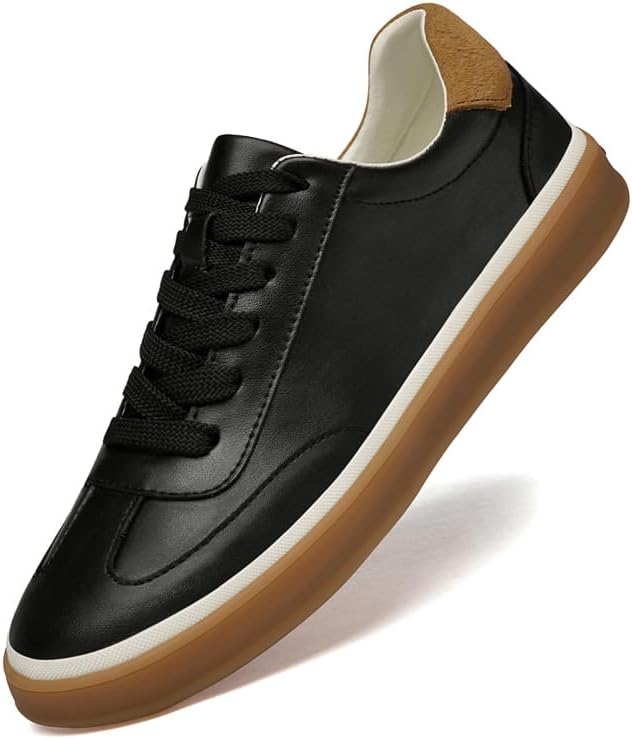 Модные мужские двухслойные кожаные кроссовки, оксфорды на шнуровке с подошвой из коровьей кожи, нескользящие повседневные туфли Meixi Mobile, черный
Модные мужские двухслойные кожаные кроссовки, оксфорды на шнуровке с подошвой из коровьей кожи, нескользящие повседневные туфли Meixi Mobile, черный