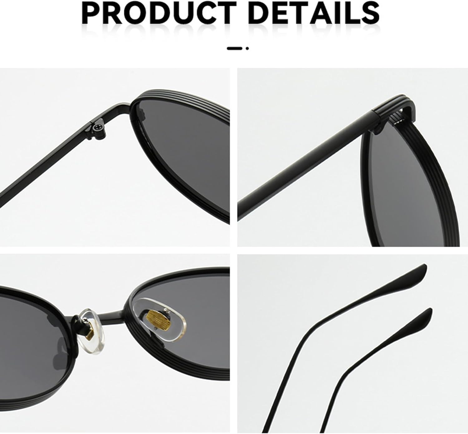 Солнцезащитные очки Bullabulling в стиле ретро, узкие овальные, для женщин и мужчин, маленькие металлические солнцезащитные очки, женские солнцезащитные очки с градиентным переходом, узкие солнцезащитные очки, Black Black
Солнцезащитные очки Bullabulling в стиле ретро, узкие овальные, для женщин и мужчин, маленькие металлические солнцезащитные очки, женские солнцезащитные очки с градиентным переходом, узкие солнцезащитные очки, Black Black