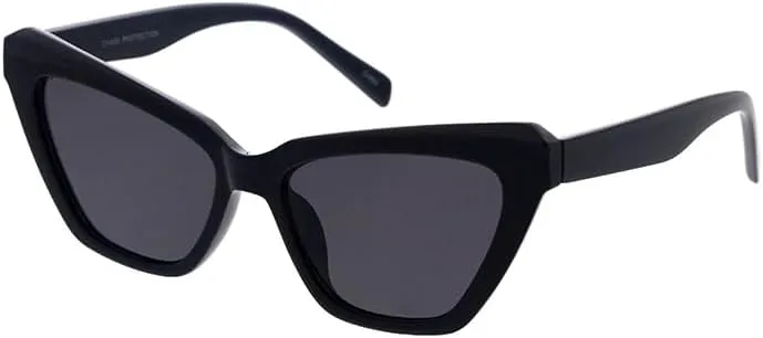 Солнцезащитные очки Eva Slim Cat-Eye с заостренными линзами в стиле ретро — черная, черепаховая или полупрозрачная персиковая оправа Fashion Culture, Black
Солнцезащитные очки Eva Slim Cat-Eye с заостренными линзами в стиле ретро — черная, черепаховая или полупрозрачная персиковая оправа Fashion Culture, Black