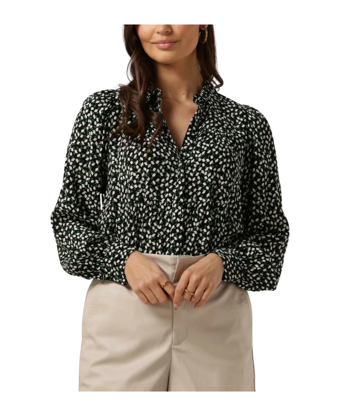 Блузка с длинными рукавами и цветочным узором Y.A.S, черный
Блузка с длинными рукавами и цветочным узором Y.A.S, черный