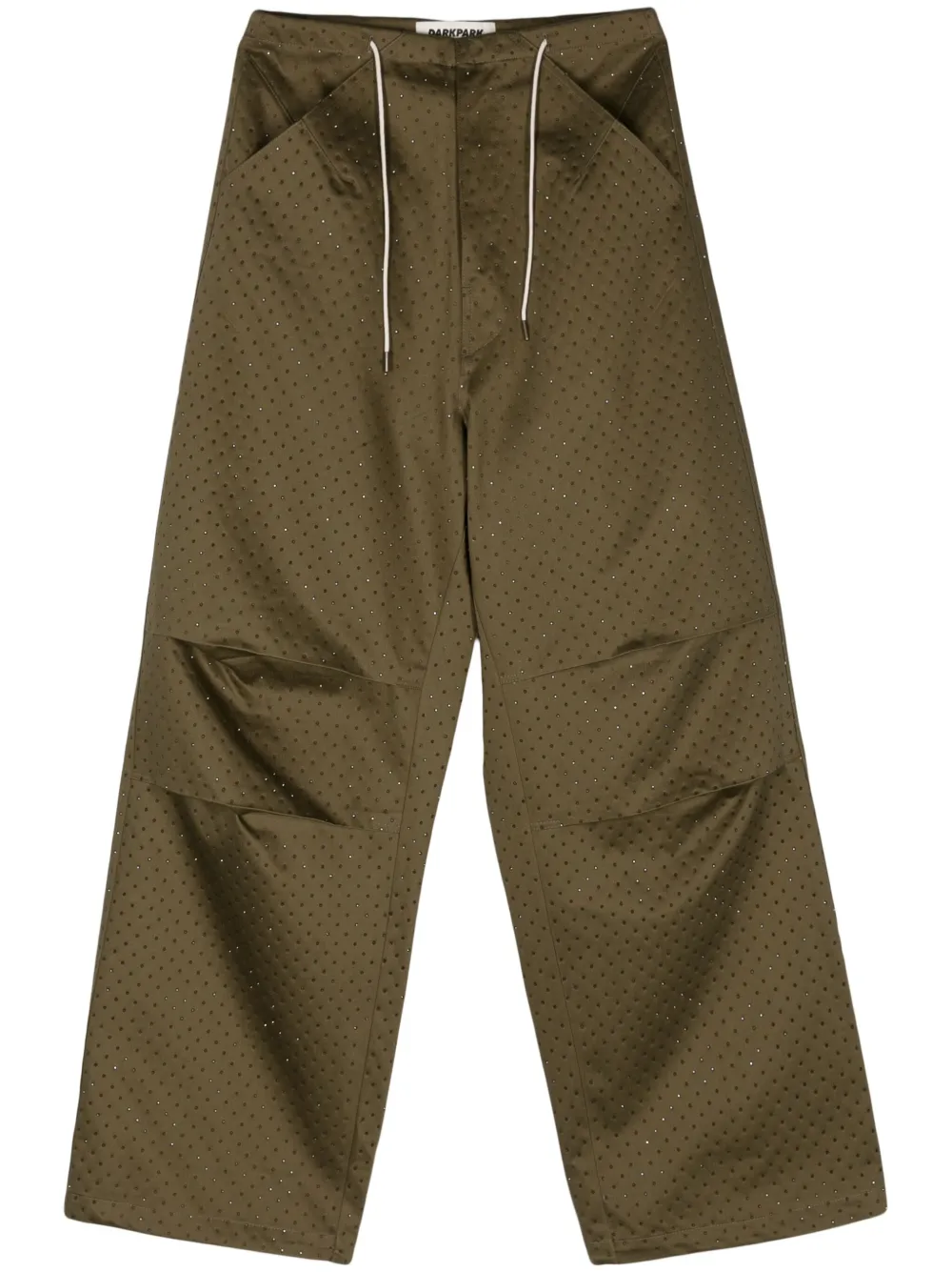Брюки палаццо Daisy со стразами DARKPARK, зеленый
Брюки палаццо Daisy со стразами DARKPARK, зеленый