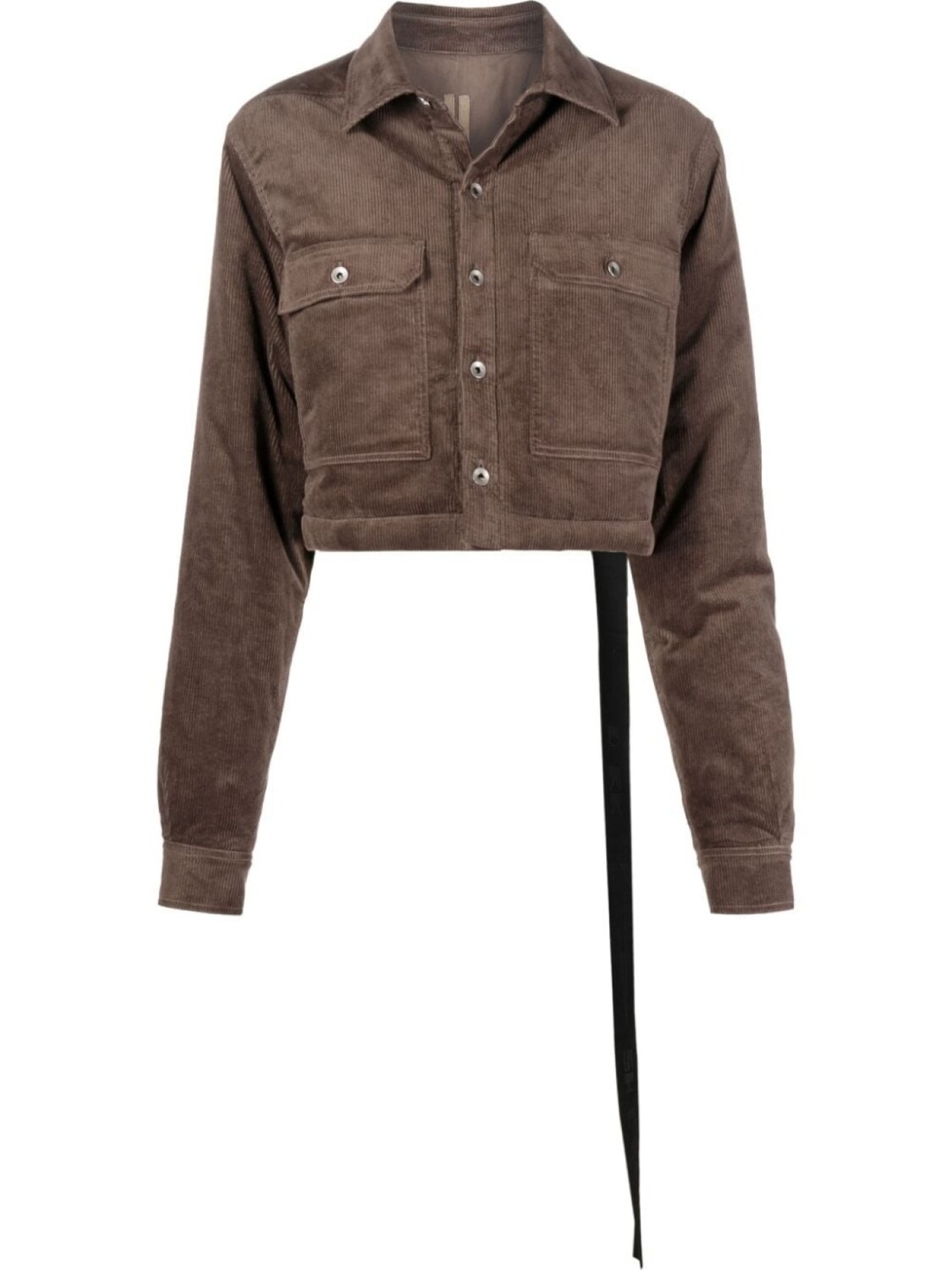 Rick Owens DRKSHDW укороченный жакет с кисточками, серый
Rick Owens DRKSHDW укороченный жакет с кисточками, серый