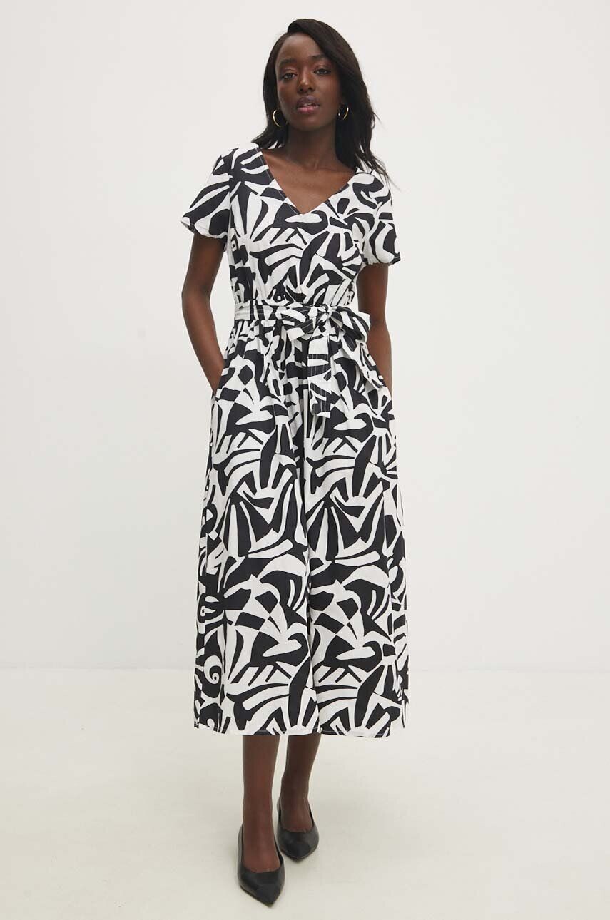 Хлопковое платье Answear Lab, черный
Хлопковое платье Answear Lab, черный