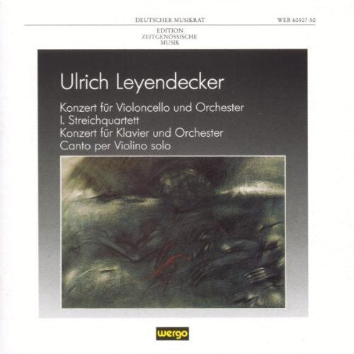 CD диск Leyendecker: Konzert Fur Violoncello / Various: Leyendecker: Konzert Fur Violoncello / Various
CD диск Leyendecker: Konzert Fur Violoncello / Various: Leyendecker: Konzert Fur Violoncello / Various