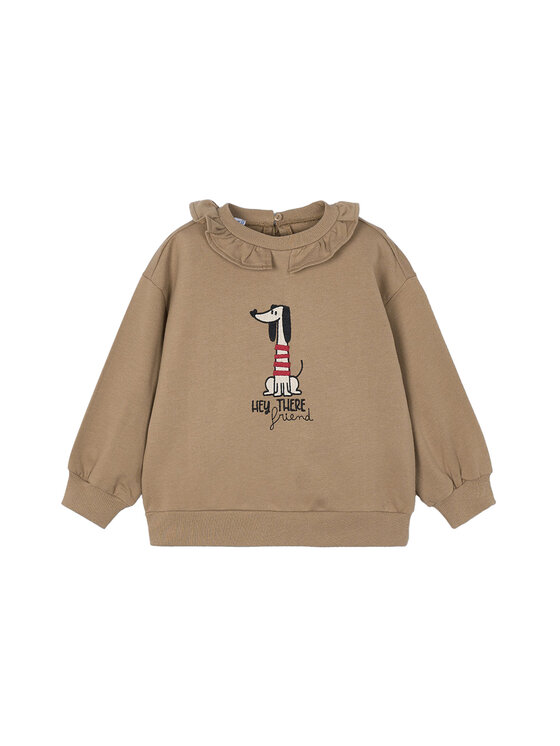 Свитшот regular fit 4430 Mayoral, коричневый
Свитшот regular fit 4430 Mayoral, коричневый