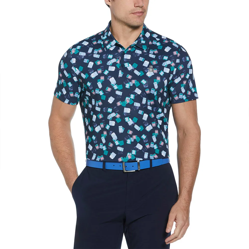 Поло с коротким рукавом Original Penguin Pete´S Travel Tag, синий
Поло с коротким рукавом Original Penguin Pete´S Travel Tag, синий