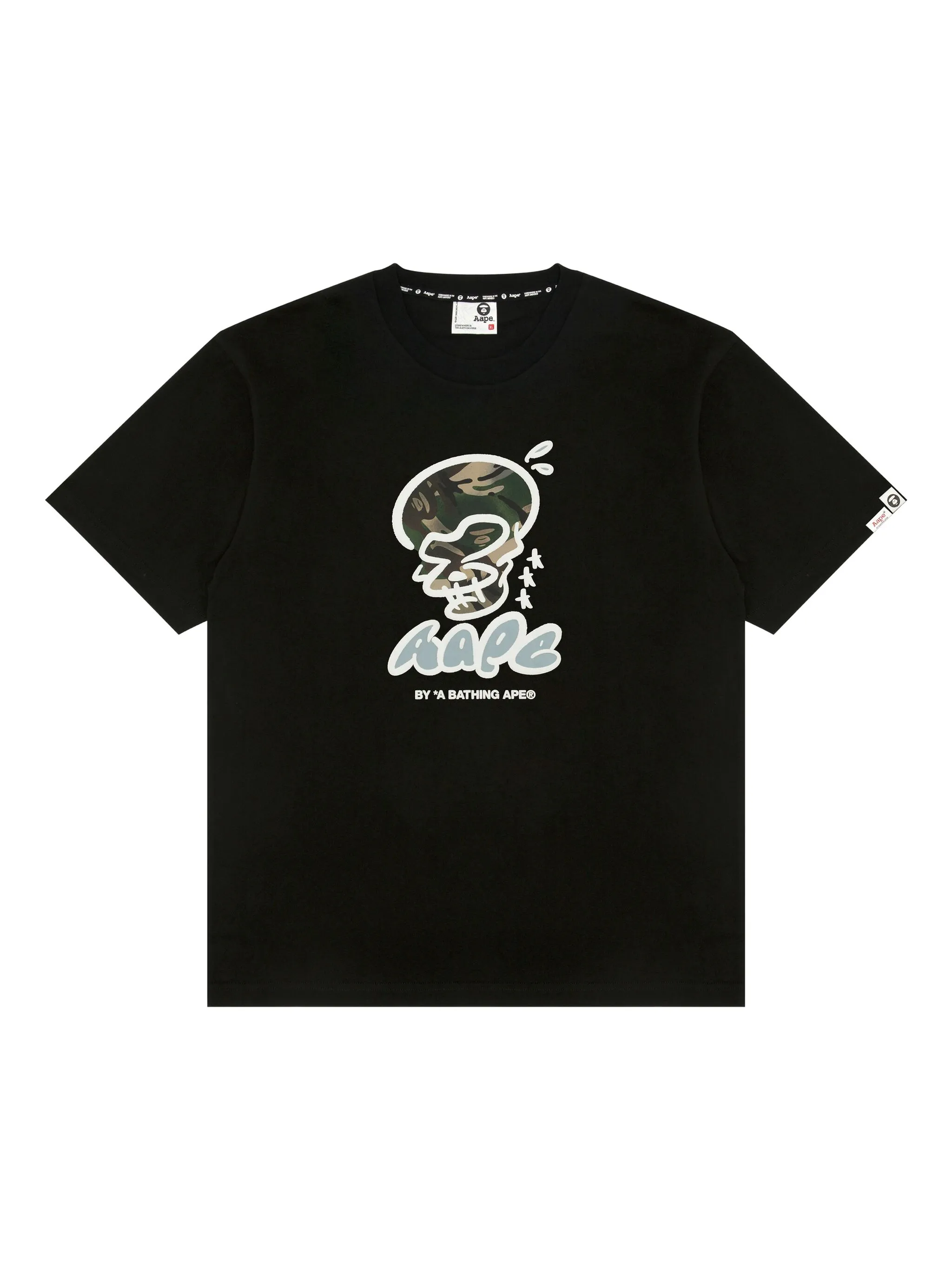 Футболка с логотипом Aape By A Bathing Ape, черный
Футболка с логотипом Aape By A Bathing Ape, черный