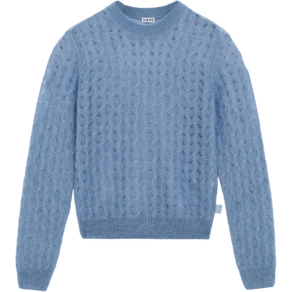 Джемпер из мохера LOEWE, голубой
Джемпер из мохера LOEWE, голубой