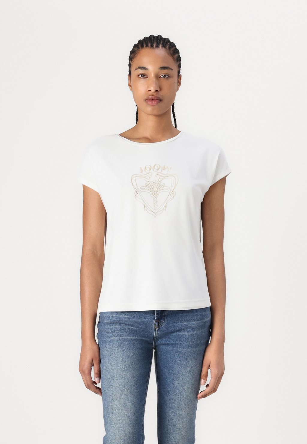 Футболка с принтом TEJA JOOP!, кремовый
Футболка с принтом TEJA JOOP!, кремовый