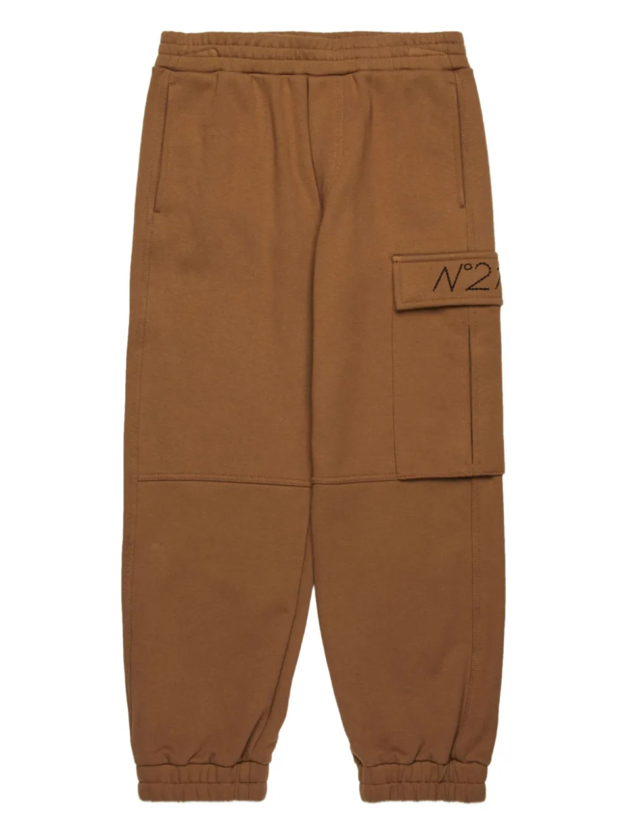 Nº21 Kids спортивные брюки с вышитым логотипом, коричневый
Nº21 Kids спортивные брюки с вышитым логотипом, коричневый