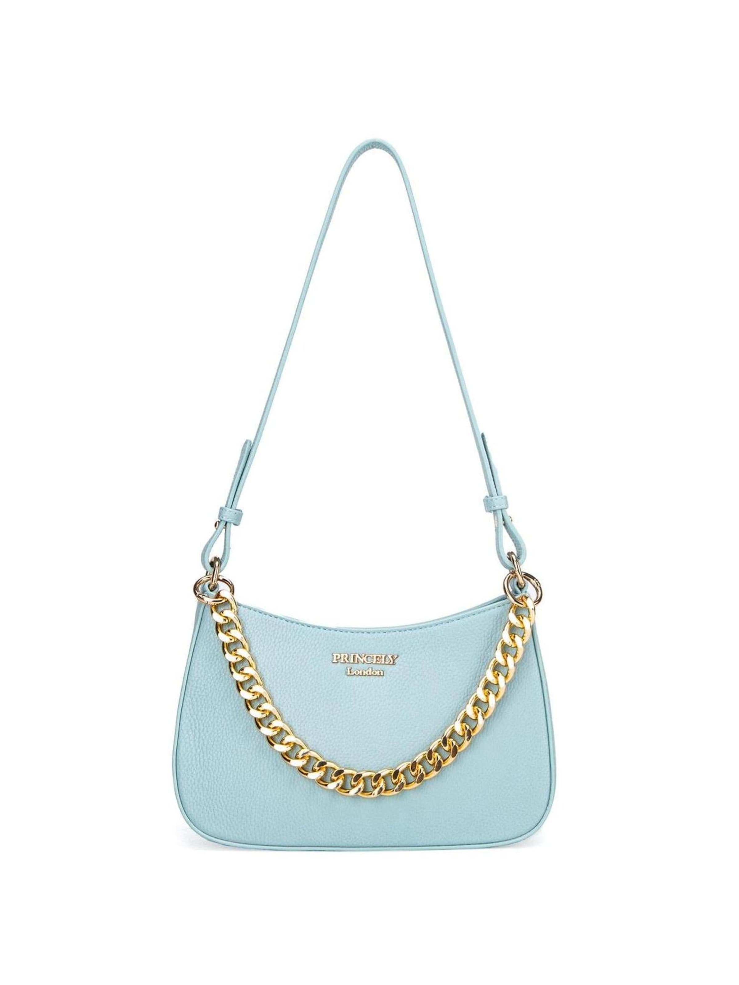 Princely London Плечевая сумка 'Jackie Alice x Limited Edition' в цвете Aqua
Princely London Плечевая сумка 'Jackie Alice x Limited Edition' в цвете Aqua