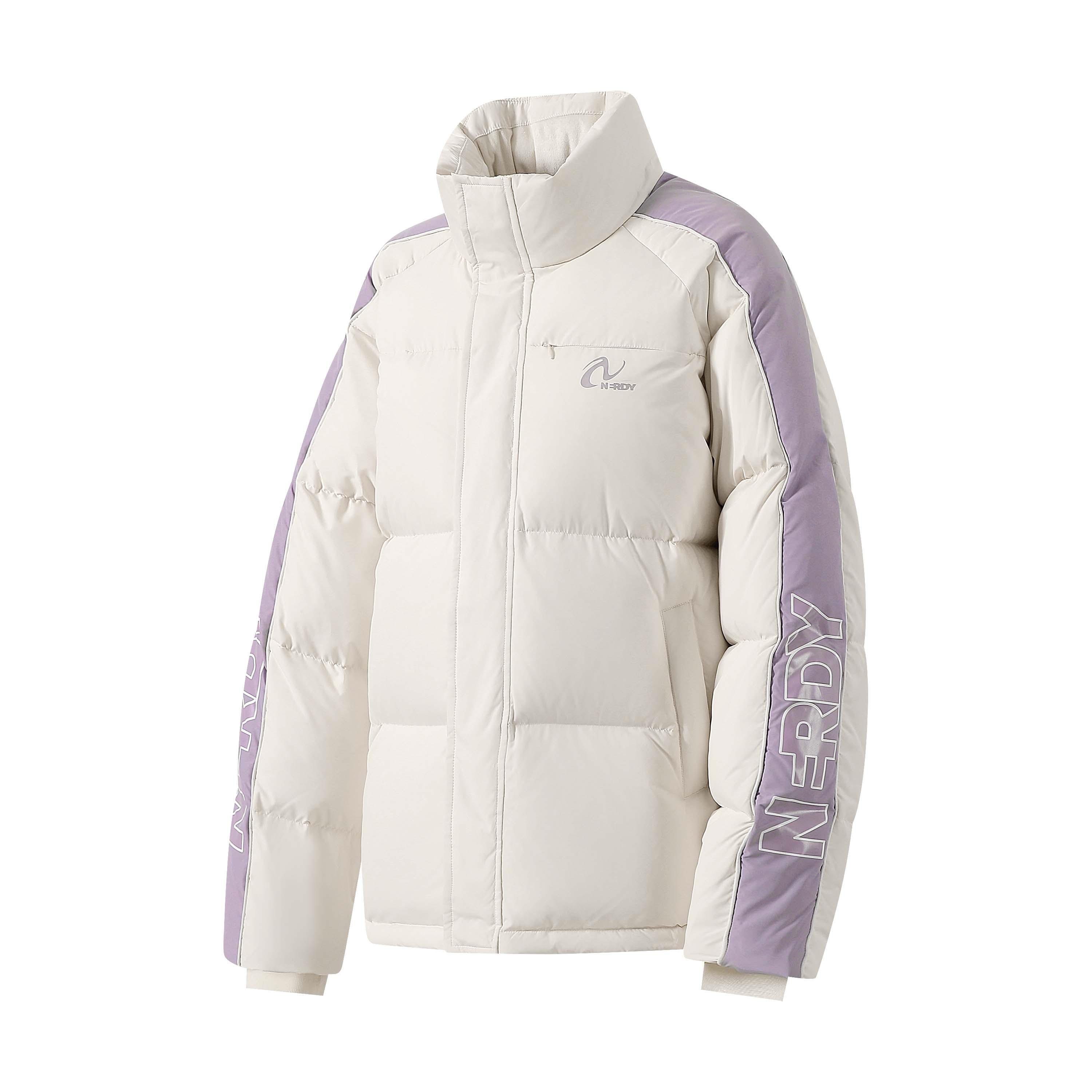 Nerdy Пуховая куртка унисекс, кремовый цвет, воротник-стойка, утолщенная
Nerdy Пуховая куртка унисекс, кремовый цвет, воротник-стойка, утолщенная