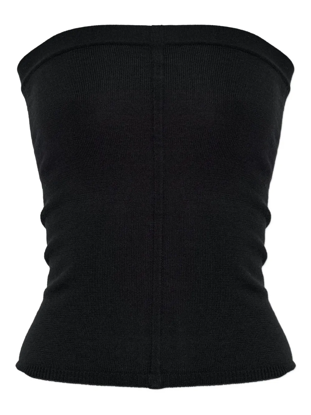 Топ-бандо в рубчик Rick Owens, черный
Топ-бандо в рубчик Rick Owens, черный