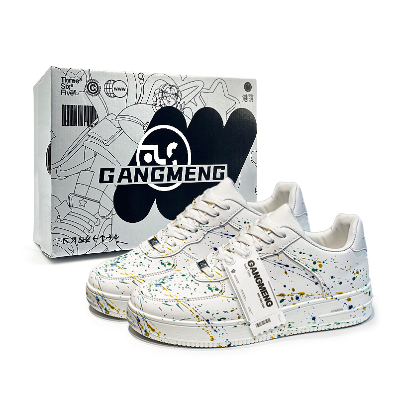 Нескользящие водонепроницаемые и дышащие низкие кроссовки для скейтбординга для мужчин Hong Kong Meng, White Box
Нескользящие водонепроницаемые и дышащие низкие кроссовки для скейтбординга для мужчин Hong Kong Meng, White Box