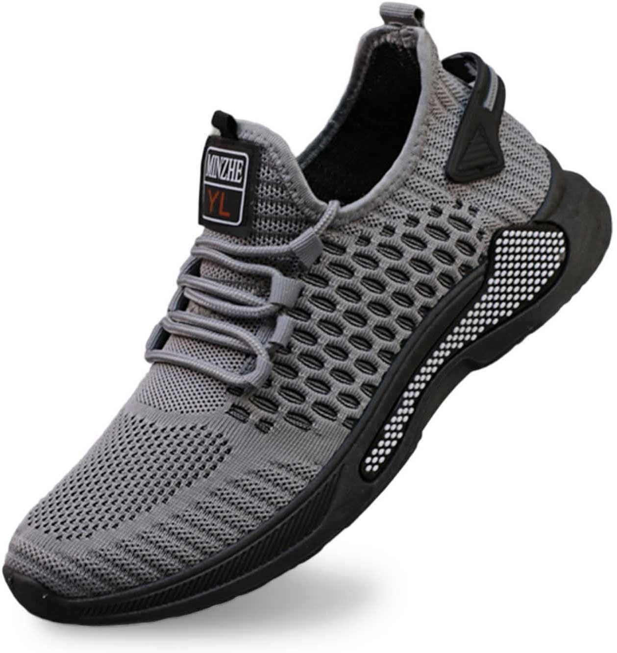 Мужские кроссовки без шнурков, легкие и дышащие, для бега, прогулок, тренажерного зала, повседневной носки и спорта Generic, серый
Мужские кроссовки без шнурков, легкие и дышащие, для бега, прогулок, тренажерного зала, повседневной носки и спорта Generic, серый