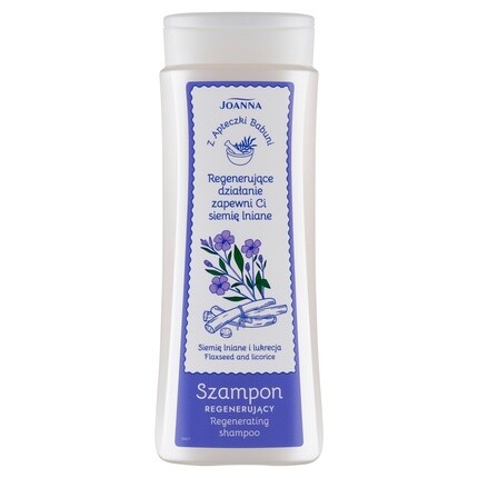 Шампунь для волос с семенами льна и солодкой «Бабушкина аптека» 300 мл Joannaz
Шампунь для волос с семенами льна и солодкой «Бабушкина аптека» 300 мл Joannaz