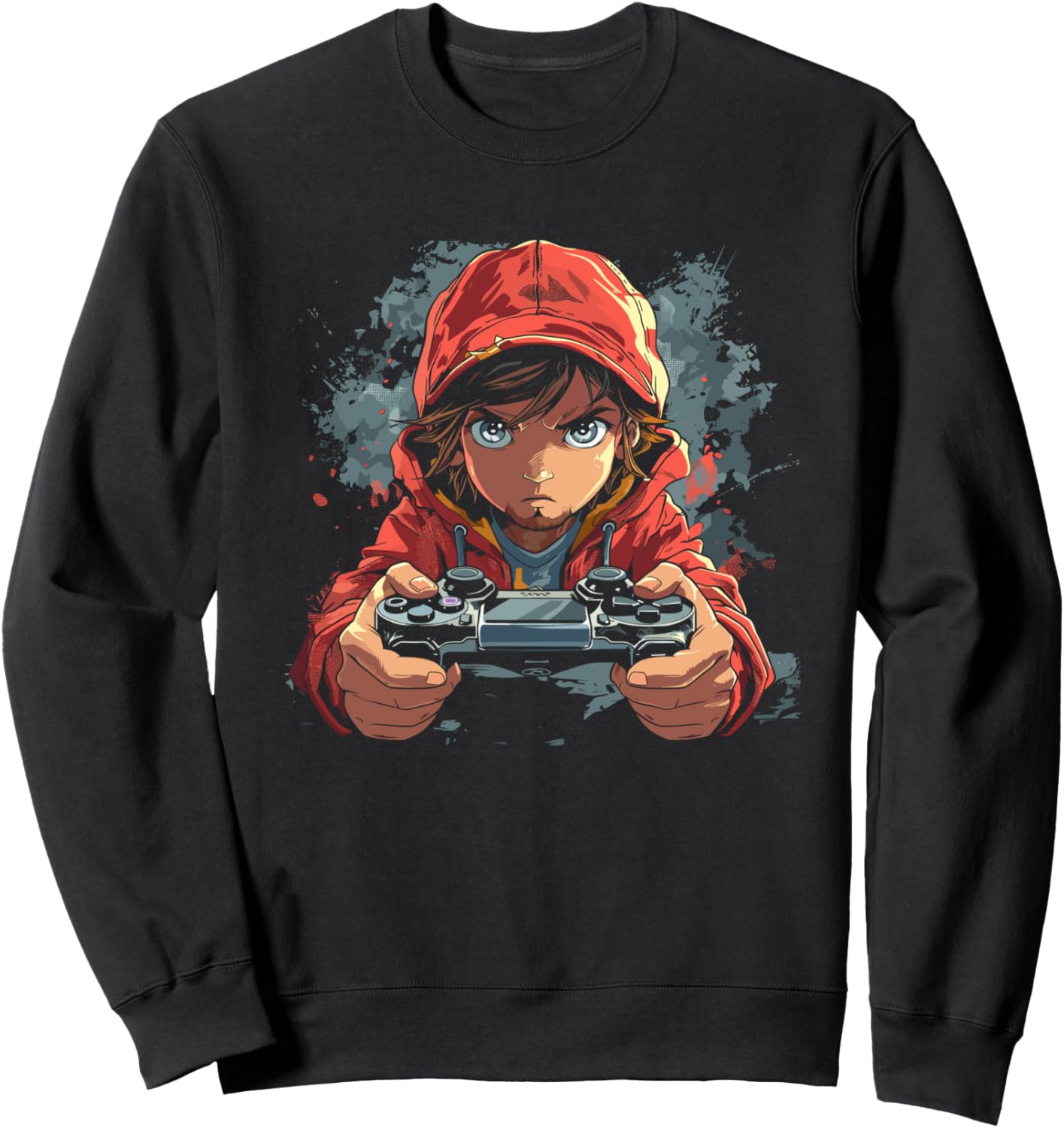 Толстовка в стиле манги с изображением игрового контроллера Video Game Lover T-Shirt For Boys, черный
Толстовка в стиле манги с изображением игрового контроллера Video Game Lover T-Shirt For Boys, черный