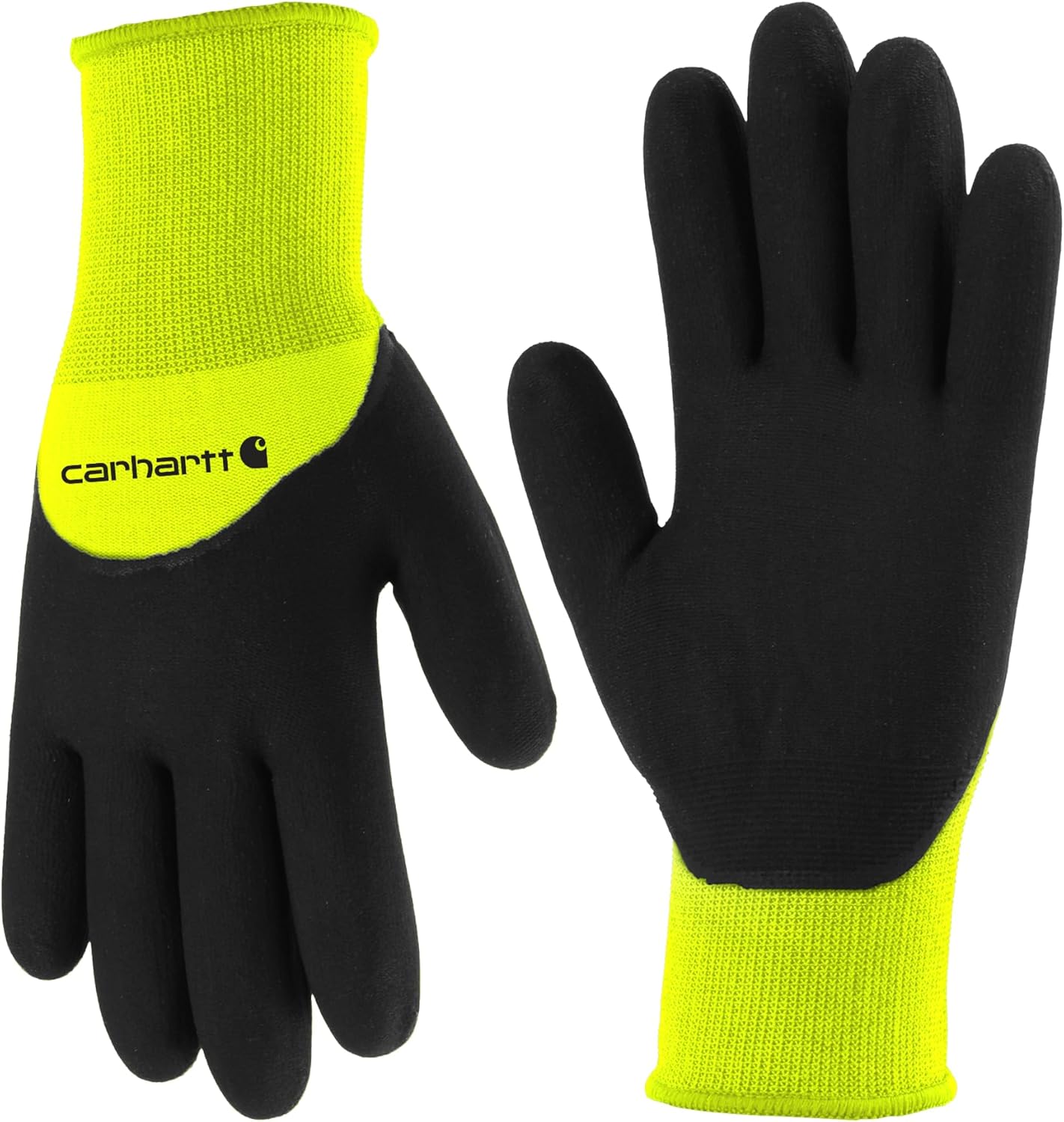 Мужские термоперчатки Carhartt A700G с полным покрытием из нитрила и защитой от влаги, High Vis Lime
Мужские термоперчатки Carhartt A700G с полным покрытием из нитрила и защитой от влаги, High Vis Lime