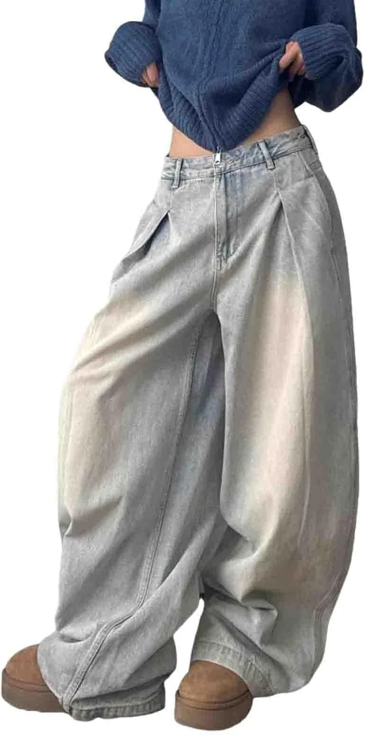 Джинсы Y2K Streetwear Loose с высокой посадкой и широкими штанинами Ethbox
Джинсы Y2K Streetwear Loose с высокой посадкой и широкими штанинами Ethbox