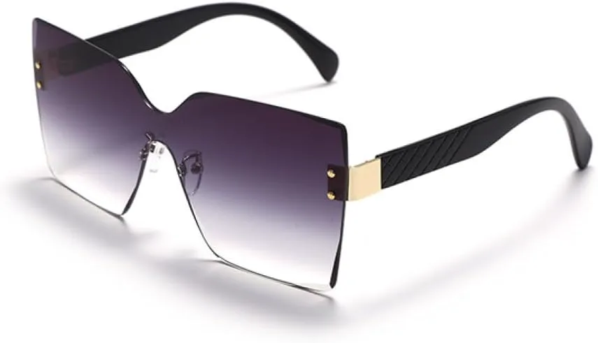 MUTYNE Модные квадратные солнцезащитные очки без оправы для женщин и мужчин, большие солнцезащитные очки, очки класса люкс, защита от УФ-излучения UV400, 2
MUTYNE Модные квадратные солнцезащитные очки без оправы для женщин и мужчин, большие солнцезащитные очки, очки класса люкс, защита от УФ-излучения UV400, 2