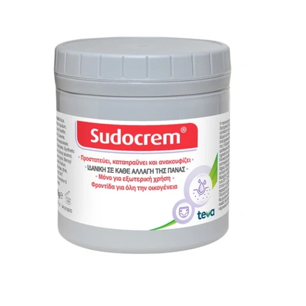 Сливки 400г Sudocrem
Сливки 400г Sudocrem