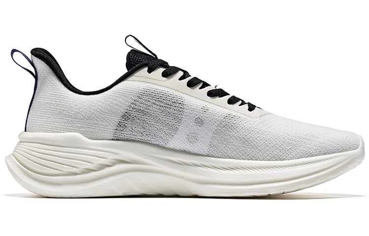 Кроссовки мужские низкие микрокристаллические белый/сигнально-фиолетовый Erke 
Кроссовки мужские низкие микрокристаллические белый/сигнально-фиолетовый Erke