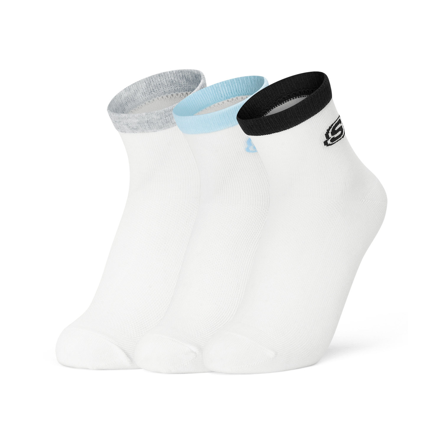 Детский носок Skechers, ярко-белый/синий/черный
Детский носок Skechers, ярко-белый/синий/черный