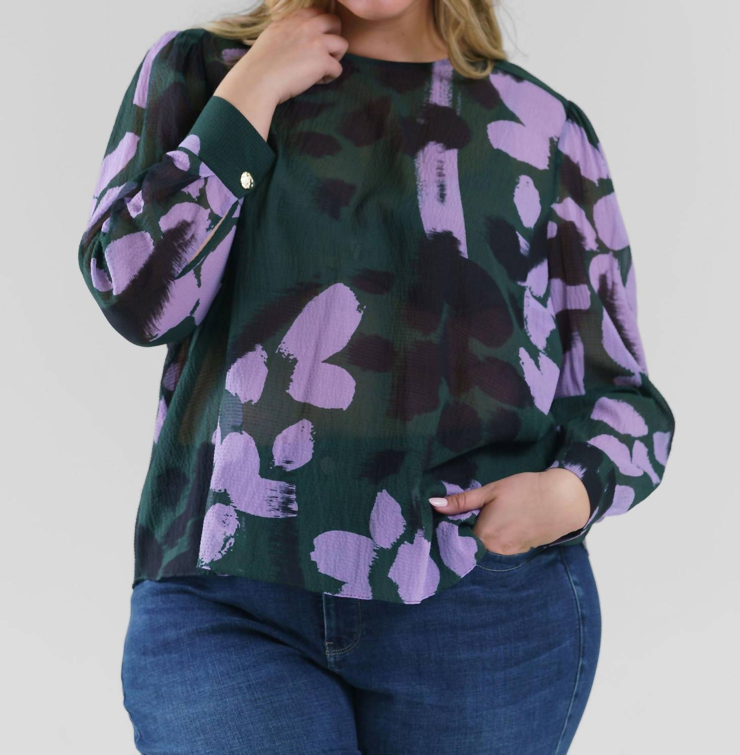 Reagan Топ с длинными рукавами - Plus Size, цвет Winterberry Tanya Taylor, Winterberry
Reagan Топ с длинными рукавами - Plus Size, цвет Winterberry Tanya Taylor, Winterberry