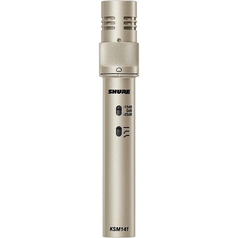 Конденсаторный микрофон Shure KSM141 / SL
Конденсаторный микрофон Shure KSM141 / SL