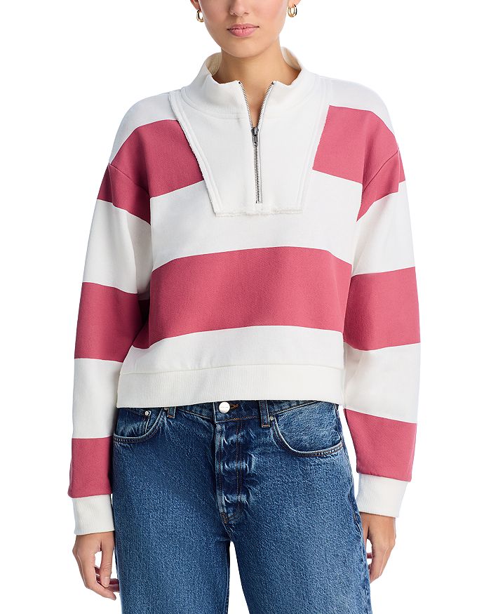 Полузиповая толстовка из французского футера в полоску Vintage Havana, мультиколор
Полузиповая толстовка из французского футера в полоску Vintage Havana, мультиколор