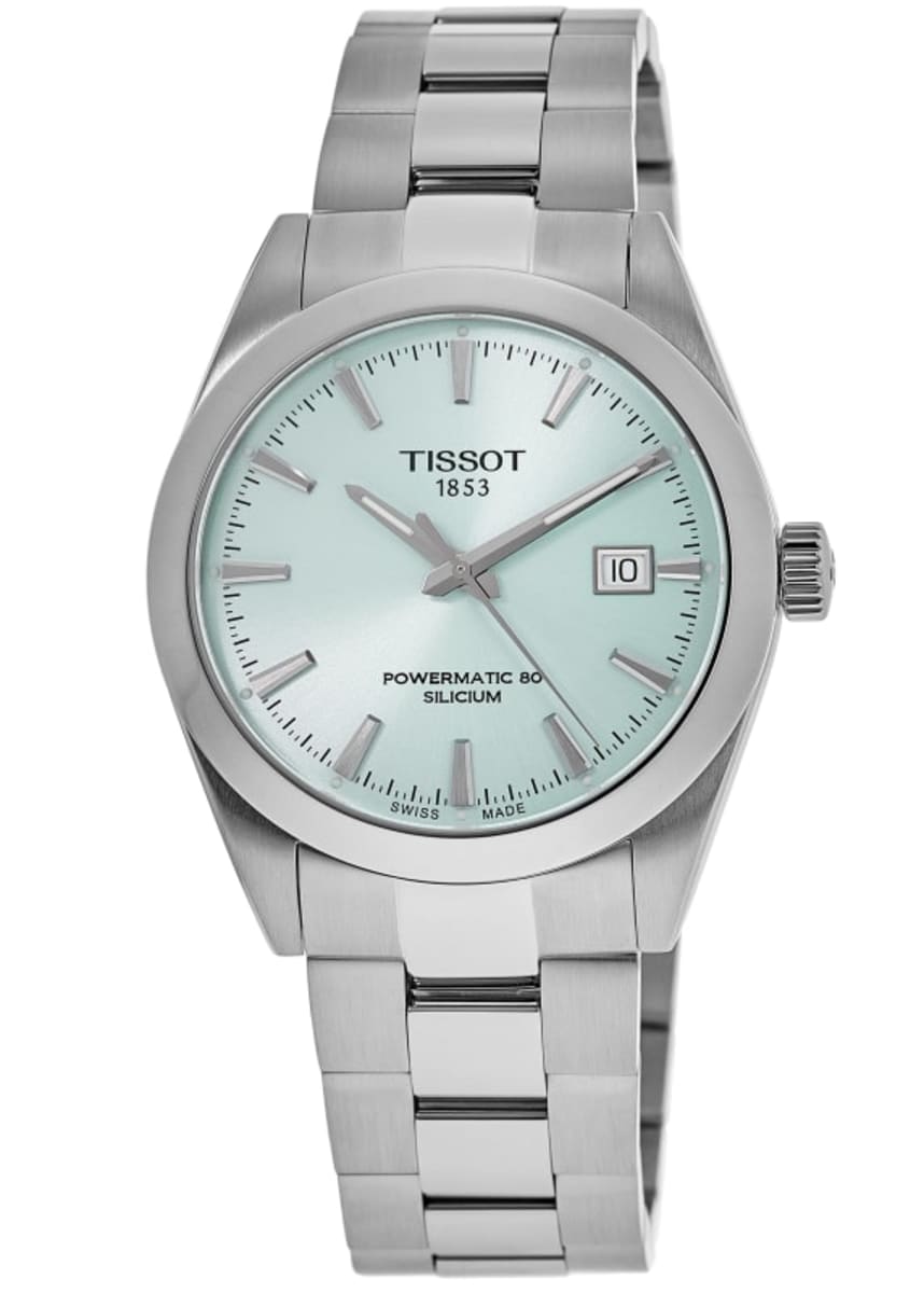 Tissot Gentleman Automatic Powermatic 80 светло-голубые мужские часы из нержавеющей стали T127.407.11.351.00
Tissot Gentleman Automatic Powermatic 80 светло-голубые мужские часы из нержавеющей стали T127.407.11.351.00